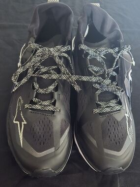 New Alpinestars Meta Motorcycle Shoes - Black/White/Dark Gray Size 7